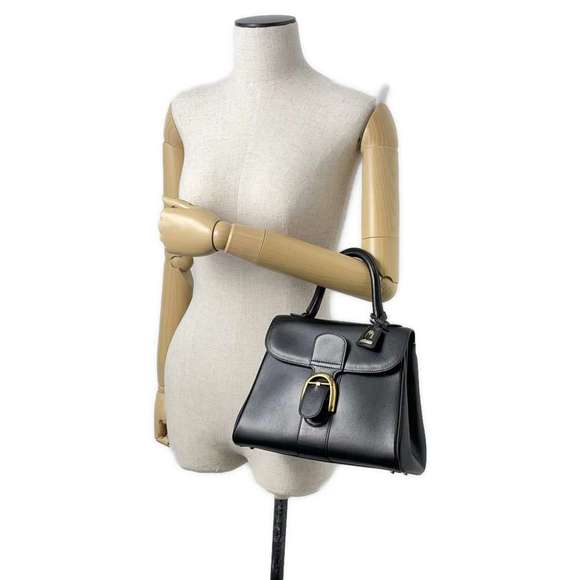 Delvaux Brillon PM Reprint 1958 Handbag Black - Picture 4 of 16